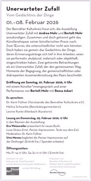 Einladung zur Ausstellungseröffnung